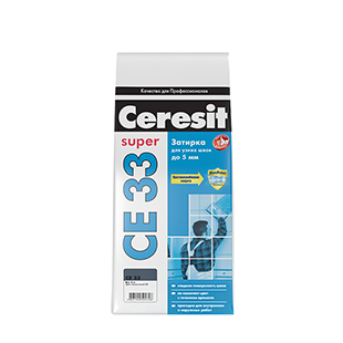 Затирка CERESIT «СЕ 33» 2-5 мм сиена 2 кг