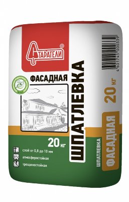 Шпатлевка СТАРАТЕЛИ 20 кг фасадная